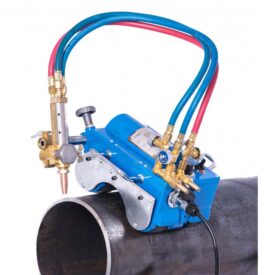 Magnetic pipe cutting machine