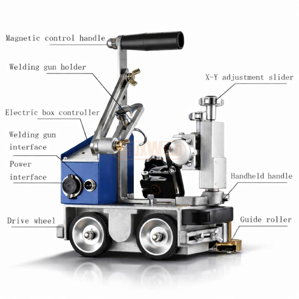 Automated-fillet-welding-carriage-producing-consistent-weld-bead