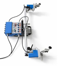 DynaTwin 200M control panel for oscillation and travel speed settings