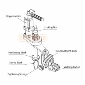 Tube to tubesheet welding machine internal expanding clamp mechanism