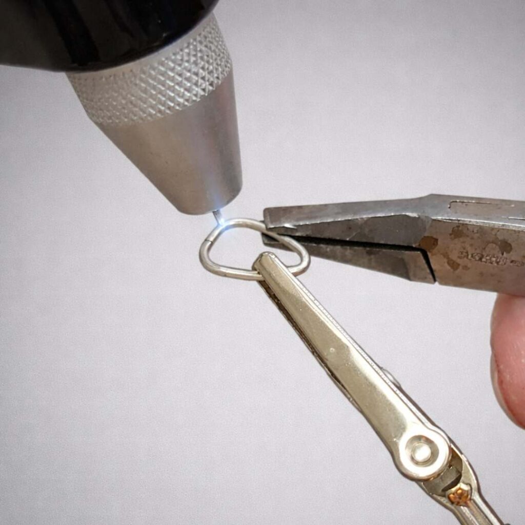 Orthodontic precision jewelry spot welding machine