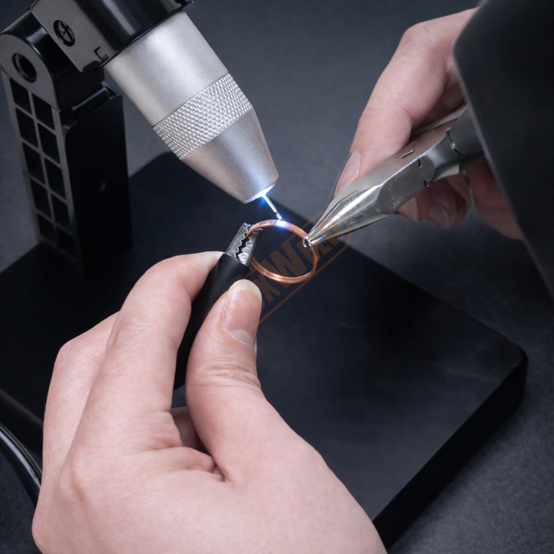 Ring repair with the PulseGem 100 jewelry welder