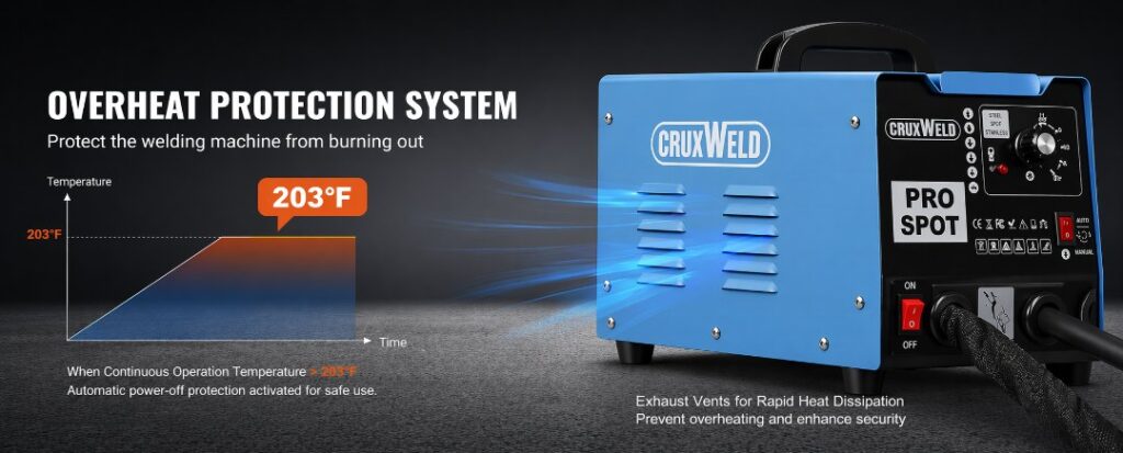 Professional dent puller spot welder for workshop use