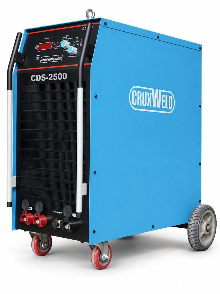 CDS-2500 drawn arc stud welding machine – 2500 A power source on trolley