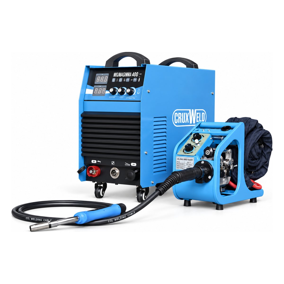 cwmig400ij mig welding machine 400 amp with wire feeder