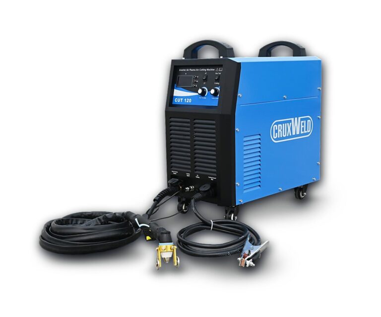 FINELINE 120 air plasma cutting machine with plasma torch and earth clamp