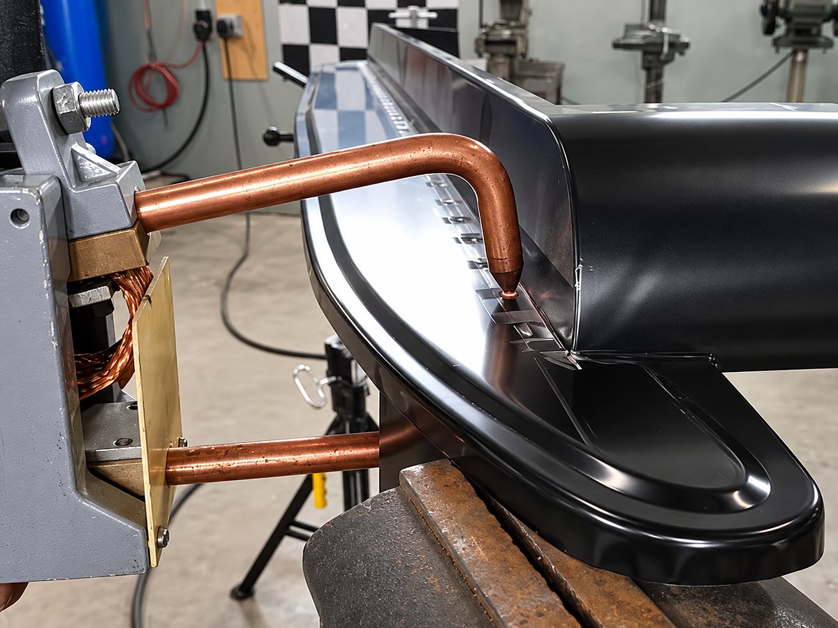 automotive body panels spot welded with the ProSpot 6K portable spot welder